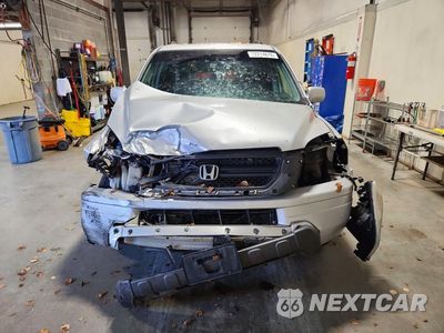 Piąte zdjęcie samochodu w środku: 2005 HONDA PILOT EXL VIN:2HKYF18595H001665 - miniatura