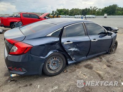 Trzecie zdjęcie samochodu z tyłu: 2021 HONDA CIVIC LX VIN:2HGFC2F68MH554799 - miniatura