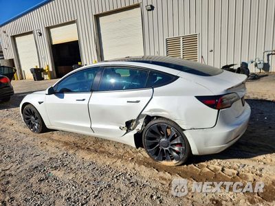 Drugie zdjęcie samochodu z przodu: 2022 TESLA MODEL 3 VIN:5YJ3E1EC5NF353379 - miniatura