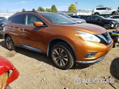 Czwarte zdjęcie samochodu z boku: 2017 NISSAN MURANO SV VIN:5N1AZ2MH3HN116289 - miniatura
