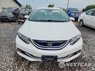 Piąte zdjęcie samochodu w środku: 2014 HONDA CIVIC HYBRID L VIN:19XFB4F31EE001329 - miniatura