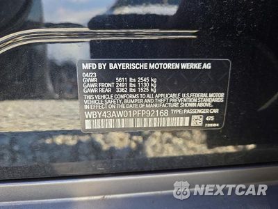 Zdjęcie 12 z 12 samochodu: 2023 BMW I4 EDRIVE 35 VIN:WBY43AW01PFP92168 - miniatura