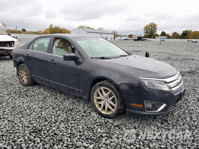 Czwarte zdjęcie samochodu z boku: 2010 FORD FUSION SEL VIN:3FAHP0JA8AR345161 - miniatura