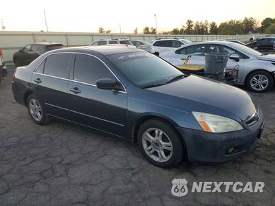 Czwarte zdjęcie samochodu z boku: 2007 HONDA ACCORD EX VIN:1HGCM55747A133709 - miniatura