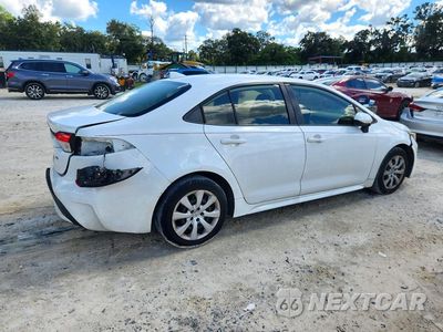 Trzecie zdjęcie samochodu z tyłu: 2020 TOYOTA COROLLA LE VIN:JTDEPRAE0LJ014222 - miniatura