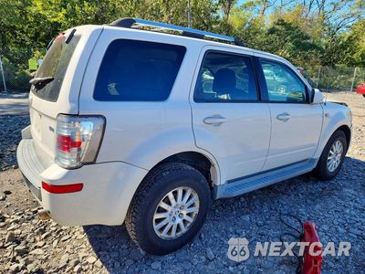 Trzecie zdjęcie samochodu z tyłu: 2009 MERCURY MARINER PREMIER VIN:4M2CU97G49KJ17360 - miniatura