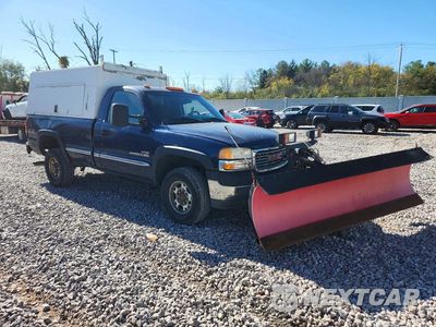 Czwarte zdjęcie samochodu z boku: 2002 GMC SIERRA K2500 HEAVY DUTY VIN:1GTHK24172E211892 - miniatura