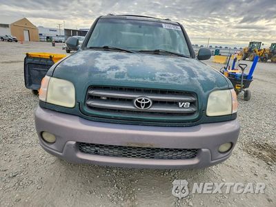 Piąte zdjęcie samochodu w środku: 2002 TOYOTA SEQUOIA SR5 VIN:5TDBT44A72S074297 - miniatura