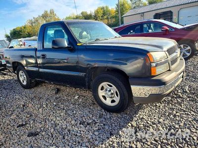Czwarte zdjęcie samochodu z boku: 2004 CHEVROLET SILVERADO C1500 VIN:1GCEC14X74Z228525 - miniatura