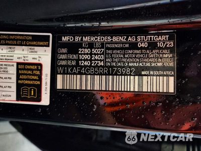 Zdjęcie 13 z 13 samochodu: 2024 MERCEDES-BENZ C 300 VIN:W1KAF4GB5RR173982 - miniatura