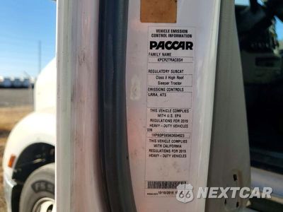 Zdjęcie 14 z 14 samochodu: 2019 PETERBILT 579 SEMI TRUCK VIN:1XPBDP9X9KD604923 - miniatura