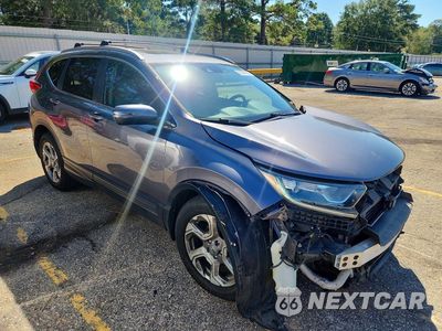 Czwarte zdjęcie samochodu z boku: 2017 HONDA CR-V EXL VIN:7FARW1H80HE044328 - miniatura