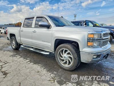 Czwarte zdjęcie samochodu z boku: 2015 CHEVROLET SILVERADO C1500 LT VIN:3GCPCREC2FG117158 - miniatura