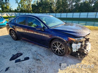 Czwarte zdjęcie samochodu z boku: 2022 TOYOTA CAMRY SE VIN:4T1G11AK4NU037789 - miniatura