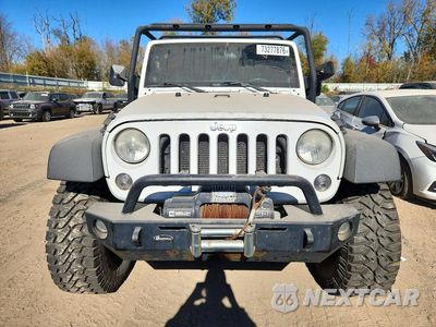 Piąte zdjęcie samochodu w środku: 2014 JEEP WRANGLER UNLIMITED SPORT VIN:1C4BJWDG5EL117966 - miniatura