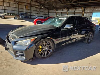 2016 INFINITI Q50 RED SPORT 400 JN1FV7APXGM420578 - główne zdjęcie licytacji z USA - miniatura