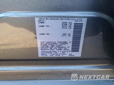 Zdjęcie 12 z 12 samochodu: 2024 NISSAN LEAF S VIN:1N4AZ1BV9RC555099 - miniatura