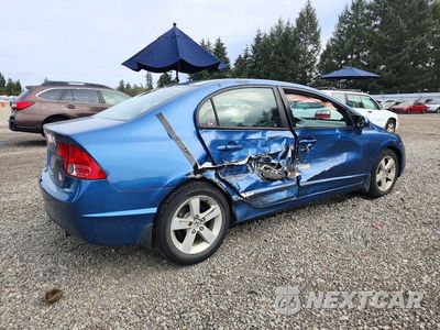 Trzecie zdjęcie samochodu z tyłu: 2006 HONDA CIVIC EX VIN:1HGFA16816L004724 - miniatura
