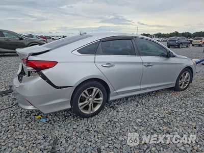 Trzecie zdjęcie samochodu z tyłu: 2018 HYUNDAI SONATA SEL VIN:5NPE34AF9JH665619 - miniatura