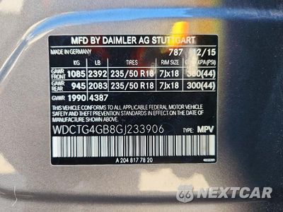 Zdjęcie 13 z 13 samochodu: 2016 MERCEDES-BENZ GLA 250 4MATIC VIN:WDCTG4GB8GJ233906 - miniatura