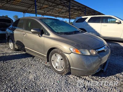Czwarte zdjęcie samochodu z boku: 2008 HONDA CIVIC HYBRID VIN:JHMFA36248S024477 - miniatura