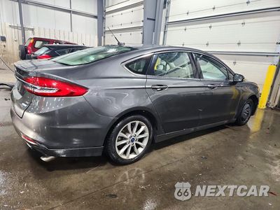 Trzecie zdjęcie samochodu z tyłu: 2017 FORD FUSION SE VIN:3FA6P0HD4HR167573 - miniatura