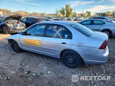 Drugie zdjęcie samochodu z przodu: 2003 HONDA CIVIC LX VIN:2HGES16513H622990 - miniatura
