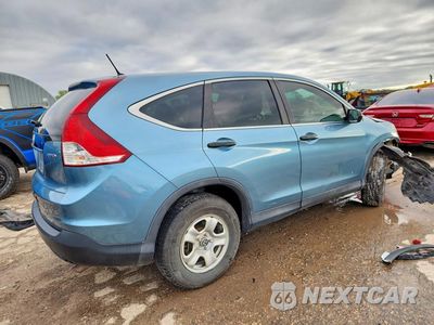 Trzecie zdjęcie samochodu z tyłu: 2014 HONDA CR-V LX VIN:2HKRM4H32EH643011 - miniatura