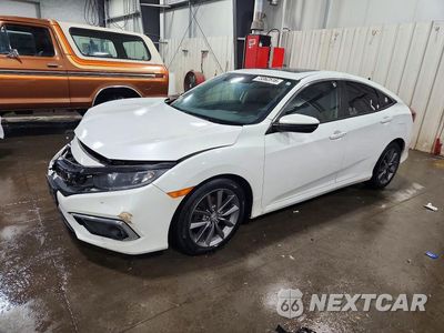 2021 HONDA CIVIC EX 19XFC1F37ME002060 - główne zdjęcie licytacji z USA - miniatura
