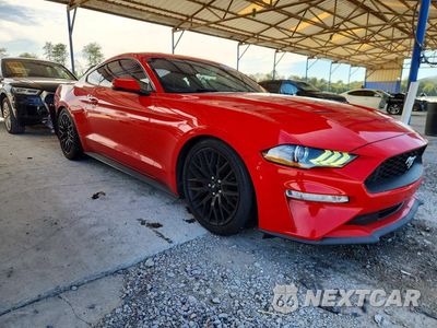 Czwarte zdjęcie samochodu z boku: 2019 FORD MUSTANG VIN:1FA6P8TH0K5172496 - miniatura