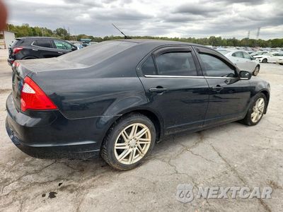 Trzecie zdjęcie samochodu z tyłu: 2010 FORD FUSION SE VIN:3FAHP0HA4AR326810 - miniatura