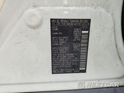 Zdjęcie 14 z 14 samochodu: 2015 NISSAN ROGUE SV VIN:KNMAT2MT1FP542381 - miniatura
