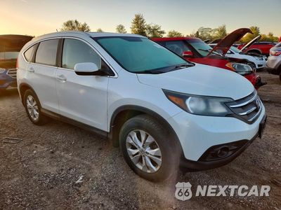 Czwarte zdjęcie samochodu z boku: 2014 HONDA CR-V EXL VIN:5J6RM4H72EL030072 - miniatura