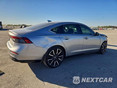 Trzecie zdjęcie samochodu z tyłu: 2023 HONDA ACCORD TOURING HYBRID VIN:1HGCY2F84PA004847 - miniatura