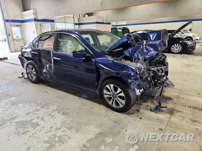 Czwarte zdjęcie samochodu z boku: 2014 HONDA ACCORD LX VIN:1HGCR2F37EA242190 - miniatura