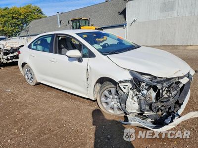 Czwarte zdjęcie samochodu z boku: 2021 TOYOTA COROLLA LE VIN:5YFEPMAE8MP226317 - miniatura