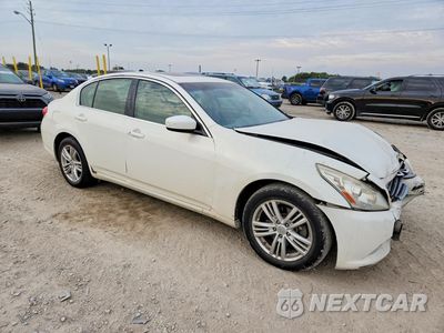 Czwarte zdjęcie samochodu z boku: 2012 INFINITI G37 SEDAN X VIN:JN1CV6ARXCM673702 - miniatura
