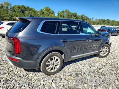 Trzecie zdjęcie samochodu z tyłu: 2022 KIA TELLURIDE LX VIN:5XYP24HC0NG239905 - miniatura