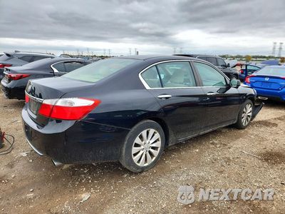 Trzecie zdjęcie samochodu z tyłu: 2014 HONDA ACCORD EX VIN:1HGCR2F70EA205520 - miniatura