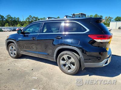 Drugie zdjęcie samochodu z przodu: 2017 TOYOTA HIGHLANDER HYBRID LIMITED VIN:5TDDGRFH3HS033131 - miniatura