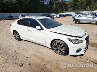 Czwarte zdjęcie samochodu z boku: 2021 INFINITI Q50 LUXE VIN:JN1EV7BP3MM706133 - miniatura