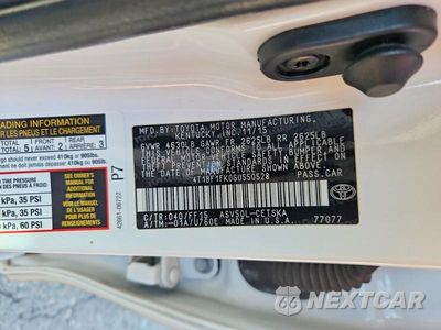 Zdjęcie 12 z 12 samochodu: 2016 TOYOTA CAMRY SE VIN:4T1BF1FK0GU550528 - miniatura