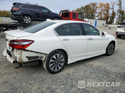 Trzecie zdjęcie samochodu z tyłu: 2017 HONDA ACCORD TOURING HYBRID VIN:JHMCR6F75HC013071 - miniatura