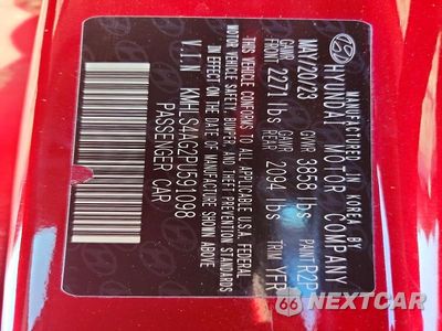 Zdjęcie 13 z 13 samochodu: 2023 HYUNDAI ELANTRA SEL VIN:KMHLS4AG2PU591098 - miniatura