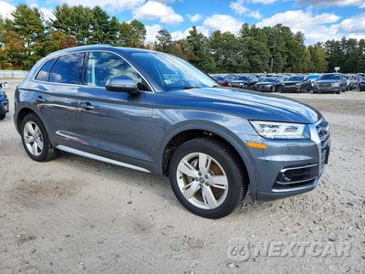 Czwarte zdjęcie samochodu z boku: 2019 AUDI Q5 PRESTIGE VIN:WA1CNAFY0K2057818 - miniatura