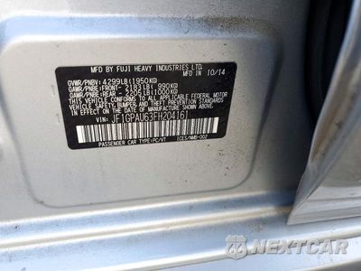 Zdjęcie 13 z 13 samochodu: 2015 SUBARU IMPREZA SPORT VIN:JF1GPAU63FH204161 - miniatura