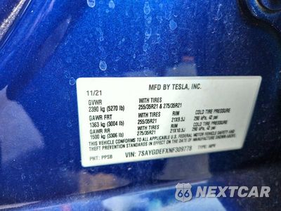 Zdjęcie 13 z 13 samochodu: 2022 TESLA MODEL Y VIN:7SAYGDEFXNF309778 - miniatura