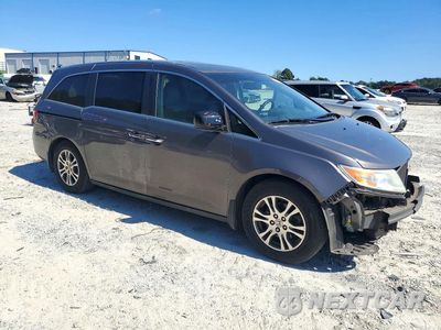 Czwarte zdjęcie samochodu z boku: 2013 HONDA ODYSSEY EXL VIN:5FNRL5H69DB079230 - miniatura
