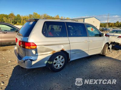 Trzecie zdjęcie samochodu z tyłu: 2002 HONDA ODYSSEY EX VIN:2HKRL18652H554718 - miniatura