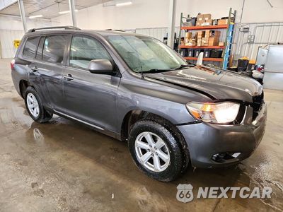 Czwarte zdjęcie samochodu z boku: 2010 TOYOTA HIGHLANDER BASE VIN:5TDZA3EH7AS003853 - miniatura